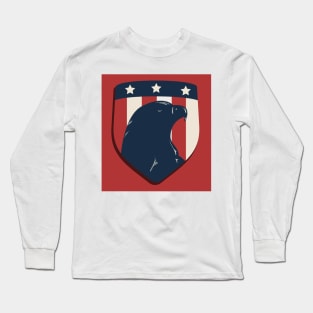 Patriotic American Eagle Long Sleeve T-Shirt